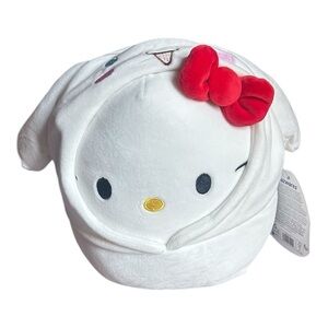 Squishmallows Hello Kitty in White Cinnamoroll Hoodie 8" Limited Edition Plush